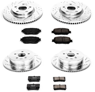 2006 Lexus Gs300 Brake Disc And Pad Kit Powerstop Lexus Brake Disc And