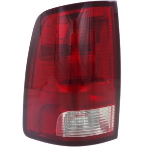 Driver Side Tail Light, With bulb(s) - Clear & Red Lens, Standard Type, CAPA CERTIFIED Driver Side Tail Light, With bulb(s) - Clear & Red Lens, Standard Type, CAPA CERTIFIED